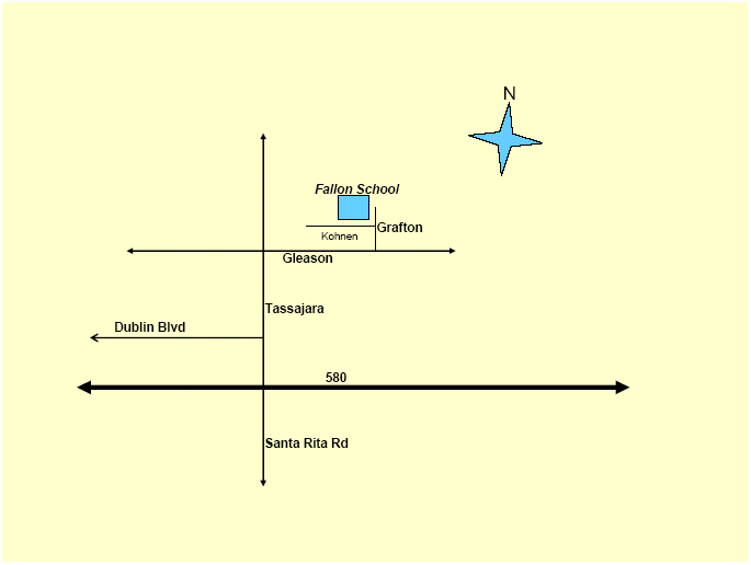 Fallon Middle School Map