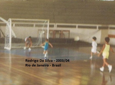 Rodrigo Da Silva at age of 3 starting Futsal in Brazil
